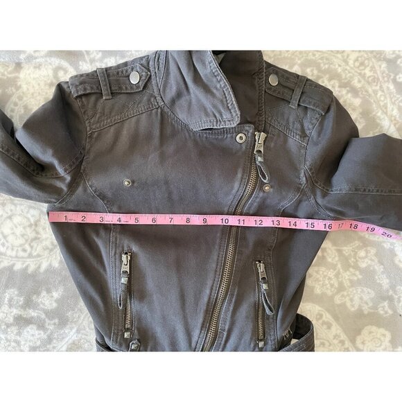 Abercrombie & Fitch Moto Jacket, Size XS - Picture 15 of 16